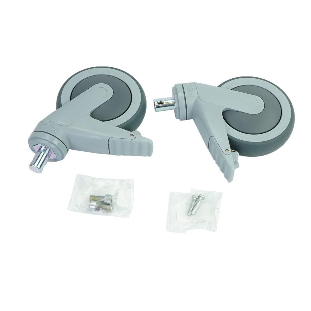 CASTER KIT, 4W SWIVEL, NON-COND, MODULAR MAC TROLLEY CASTER KIT, 4W SWIVEL, NON-COND, MODULAR MAC TROLLEY