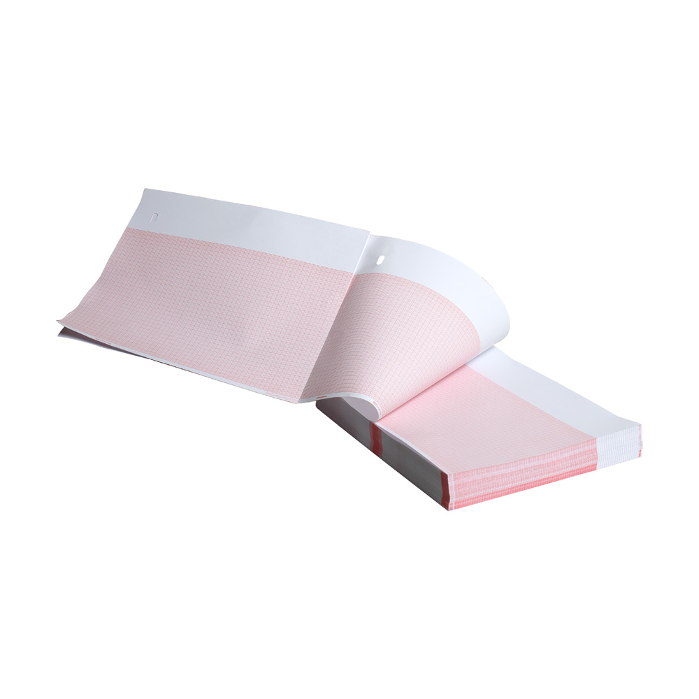 PAPER A, RED GRID 155MM WIDE, Z-FOLD, HOLE QUEUE, 150 SHEETS, 16 PACKS