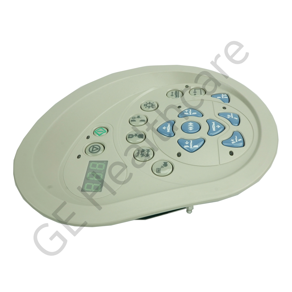 Right CT Control Panel - Mist Gray Bezel with Green LEDs, Computed ...