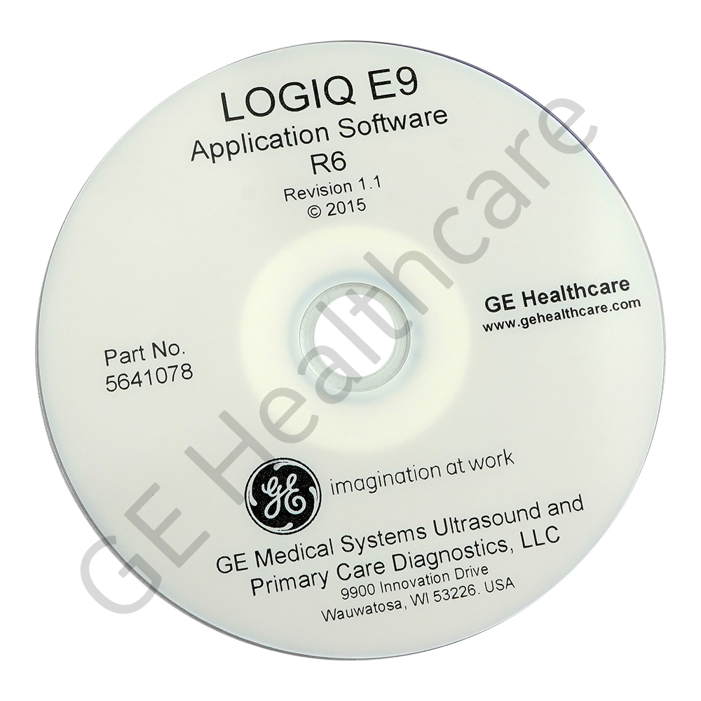 LOGIQ E9 Ichiro Version R6 Revision 1.0 Application Software