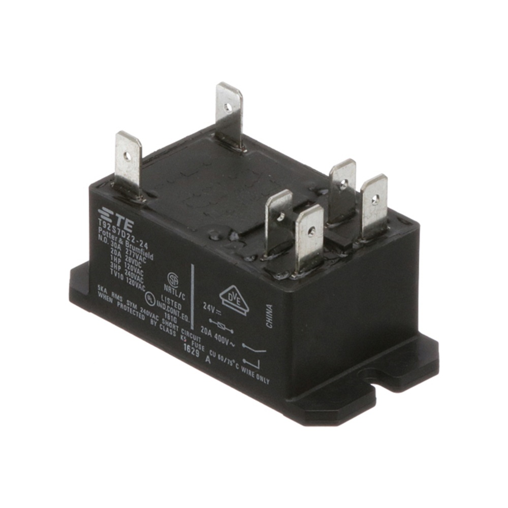 RELAY,MECH,DPST,24VDC RELAY,MECH,DPST,24VDC