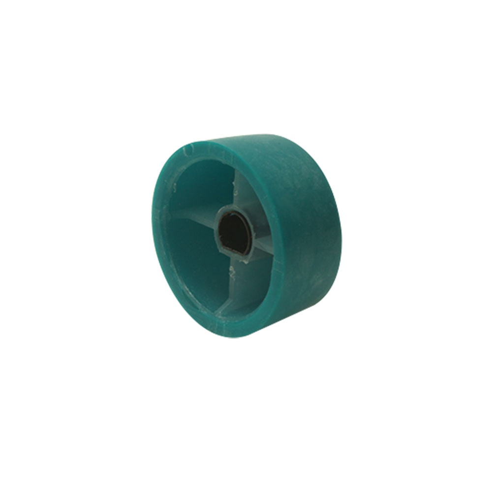 ASSY-MSN, PART, KNOB MIDSIZE SOFT TOUCH 6.35 SHAFT TEAL GREEN SNAP ON, Injection molded, Manufacturing assembly - Make ASSY-MSN, PART, KNOB MIDSIZE SOFT TOUCH 6.35 SHAFT TEAL GREEN SNAP ON, Injection molded, Manufacturing assembly - Make